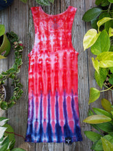 Load image into Gallery viewer, Tachytelic Tie Dye Long Tank Size: L