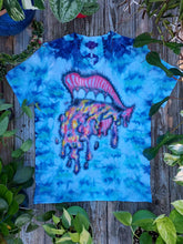Load image into Gallery viewer, Tachytelic Tie Dye Short Sleeve Size: XL V-NECK
