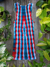 Load image into Gallery viewer, Tachytelic Tie Dye Long Tank Size: M